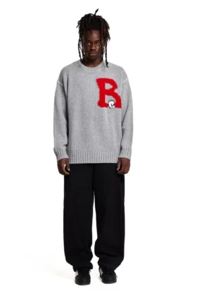 B is for Boy stickad tröja
