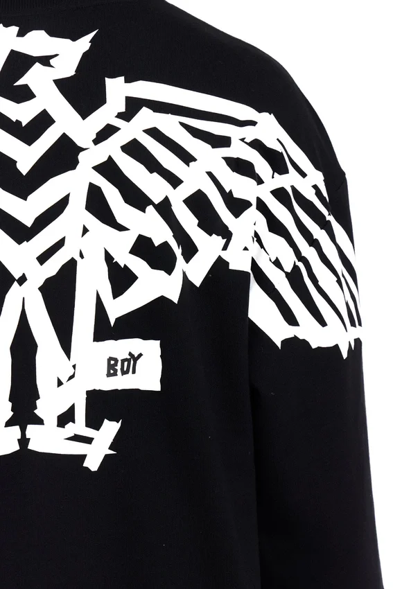 Boy Backprint Tape Eagle-tröja