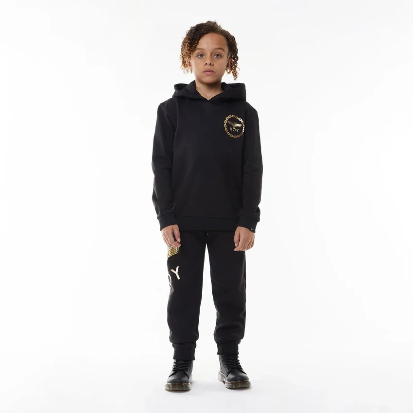 BOY Eagle Backprint Kids Hood