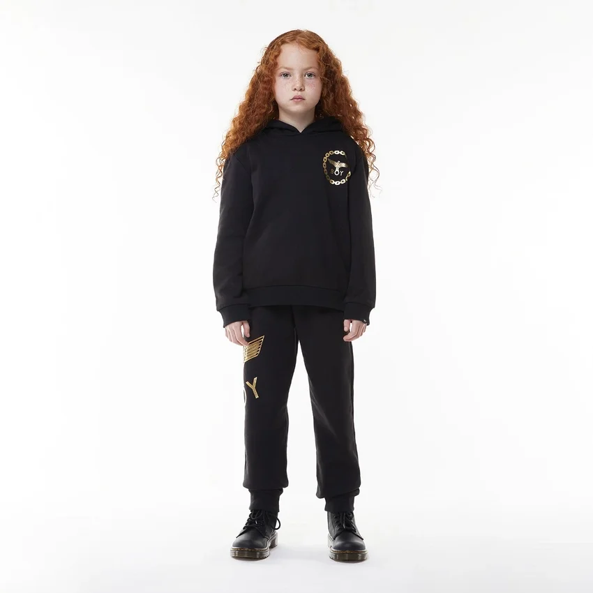 BOY Eagle Backprint Kids Hood
