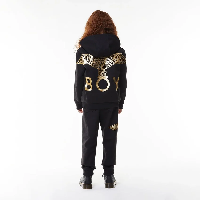 BOY Eagle Backprint Kids Hood