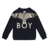 BOY Eagle-tröja för barn med tryck på ryggen