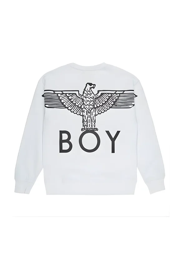 BOY Eagle-tröja för barn med tryck på ryggen