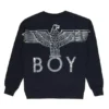 BOY Eagle-tröja med tryck på ryggen