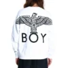 BOY Eagle-tröja med tryck på ryggen