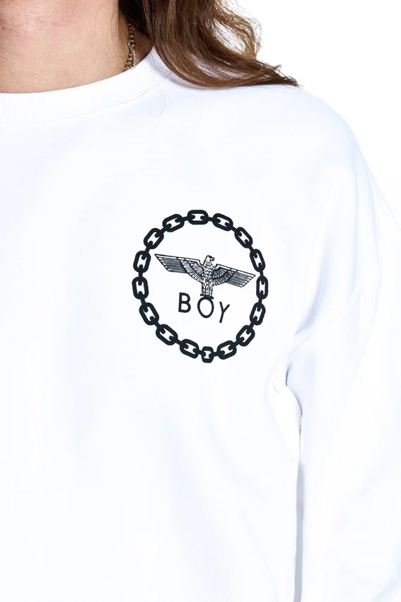 BOY Eagle-tröja med tryck på ryggen