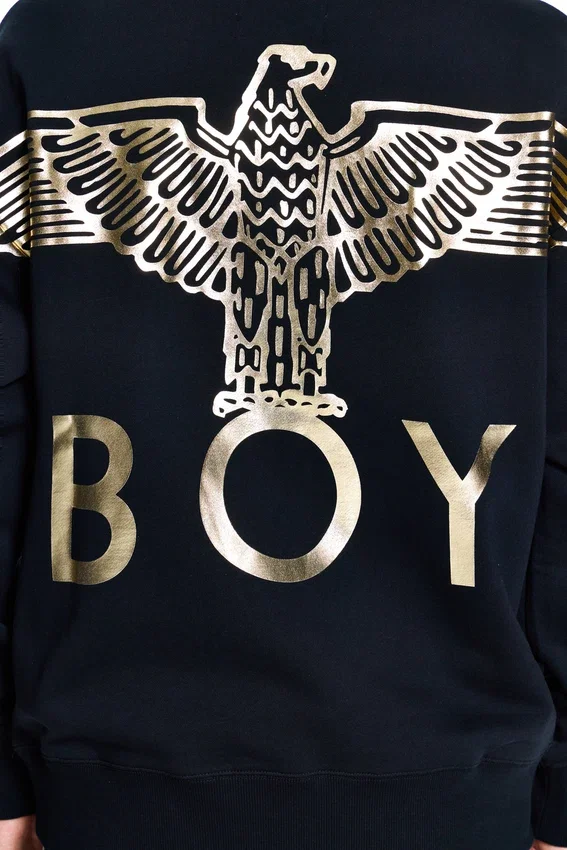 BOY Eagle-tröja med tryck på ryggen