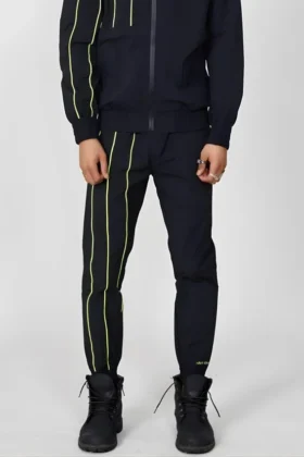 Boy Joggingbyxor i nylon med piping