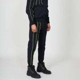 Boy Joggingbyxor i nylon med piping