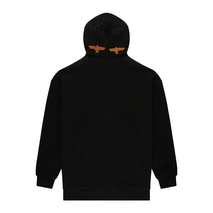 Boy Mania-hoodie med broderi