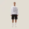 Boy Repeat långärmad grafisk topp
