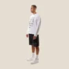 Boy Repeat långärmad grafisk topp