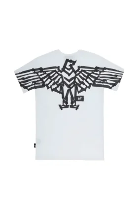 BOY Tape T-shirt med örntryck på ryggen