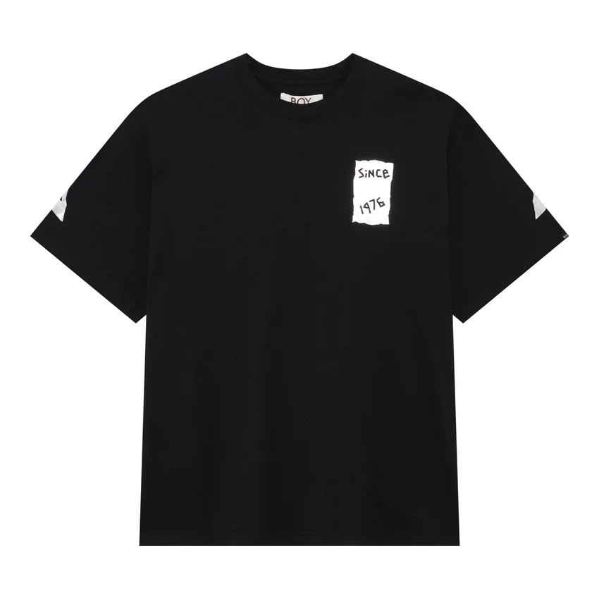 BOY Tape T-shirt med örntryck på ryggen