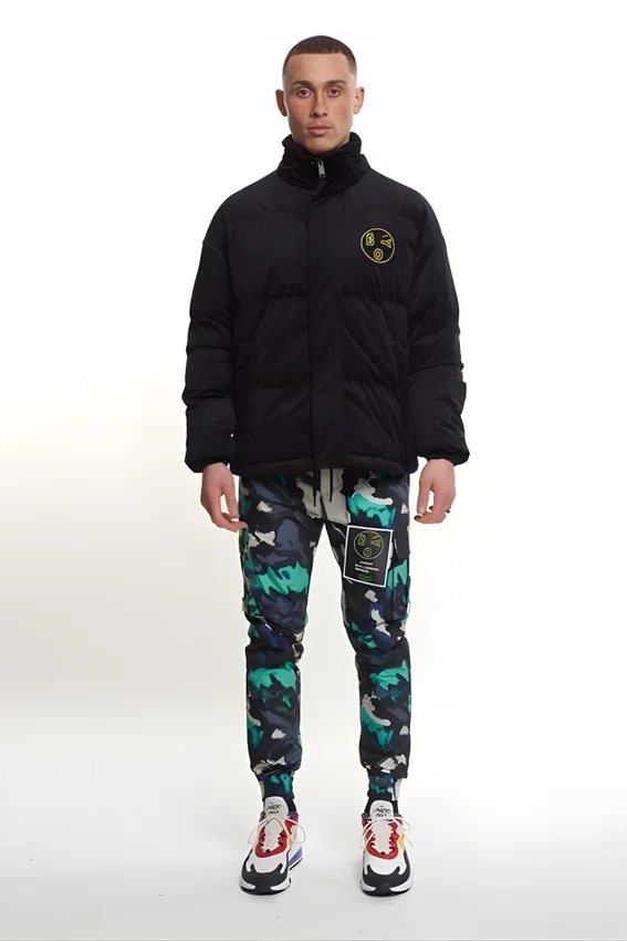 Boy Velvet Puffer Jacket