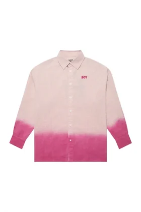 Dip Dye-rutig skjorta