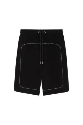 Frotteshorts med dragkedja