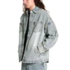 Laserbehandlad jeansjacka