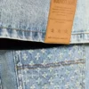 Laserbehandlad jeansjacka