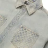 Laserbehandlad jeansjacka