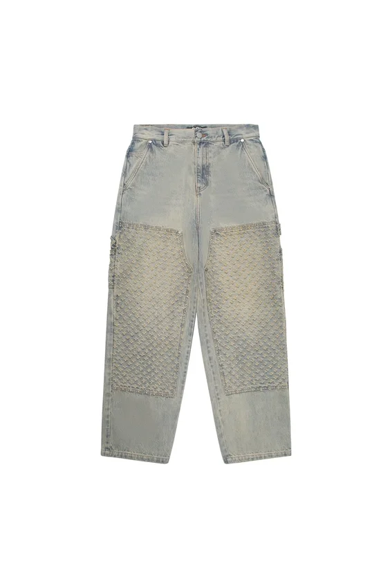 Laserbehandlade jeansbyxor