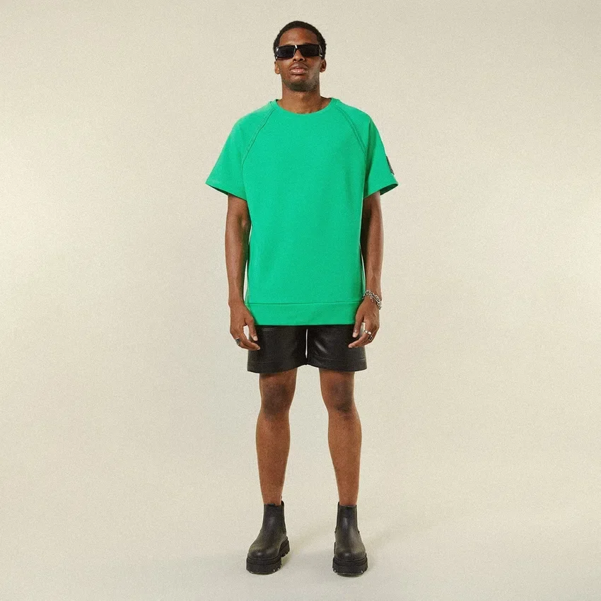 Oversized-T-shirt med omvända sömmar