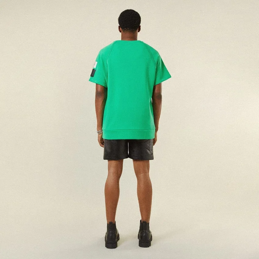 Oversized-T-shirt med omvända sömmar