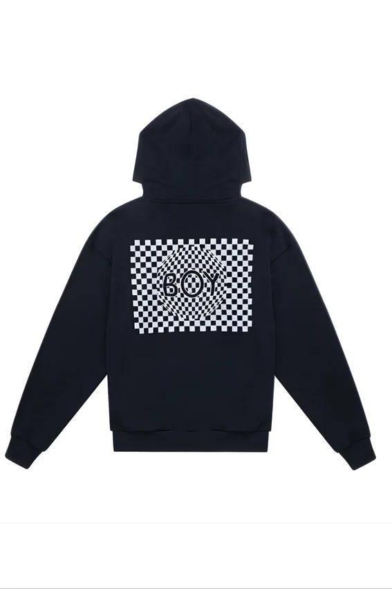 Playboy x BOY Checkerboard Vortex-hoodie