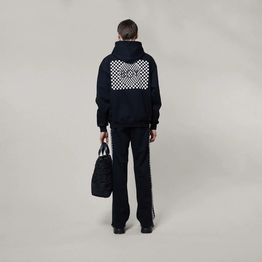 Playboy x BOY Checkerboard Vortex-hoodie