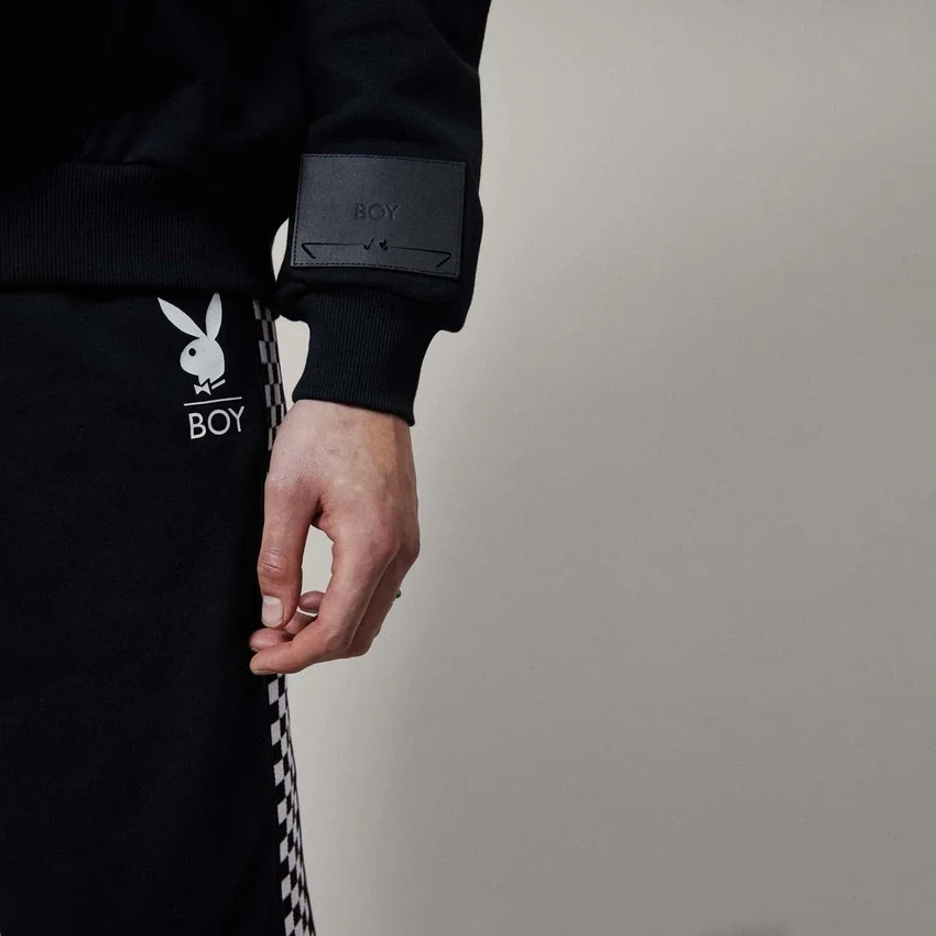 Playboy x BOY Checkerboard Vortex-hoodie