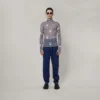 Playboy x BOY Checkerboard Vortex Mesh Top
