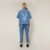 Playboy x BOY Jumbo Bunny-jeansskjorta