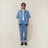 Playboy x BOY Jumbo Bunny-jeansskjorta