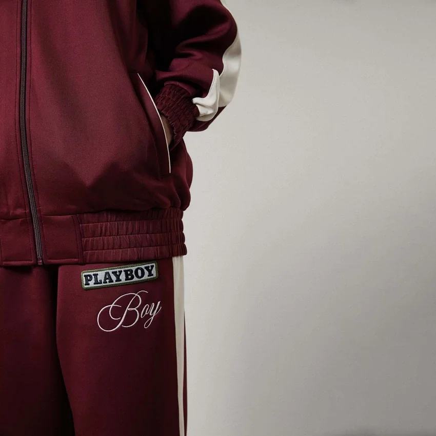 Playboy x BOY nylonbyxor med vida ben
