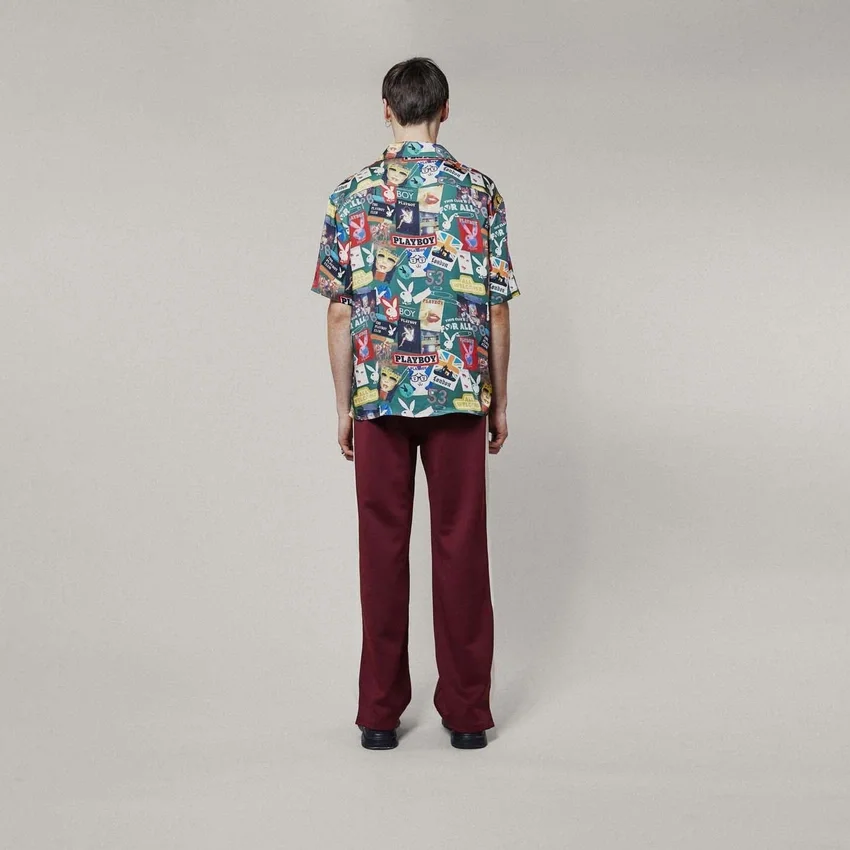 Playboy x BOY Scrapbook Resort-skjorta