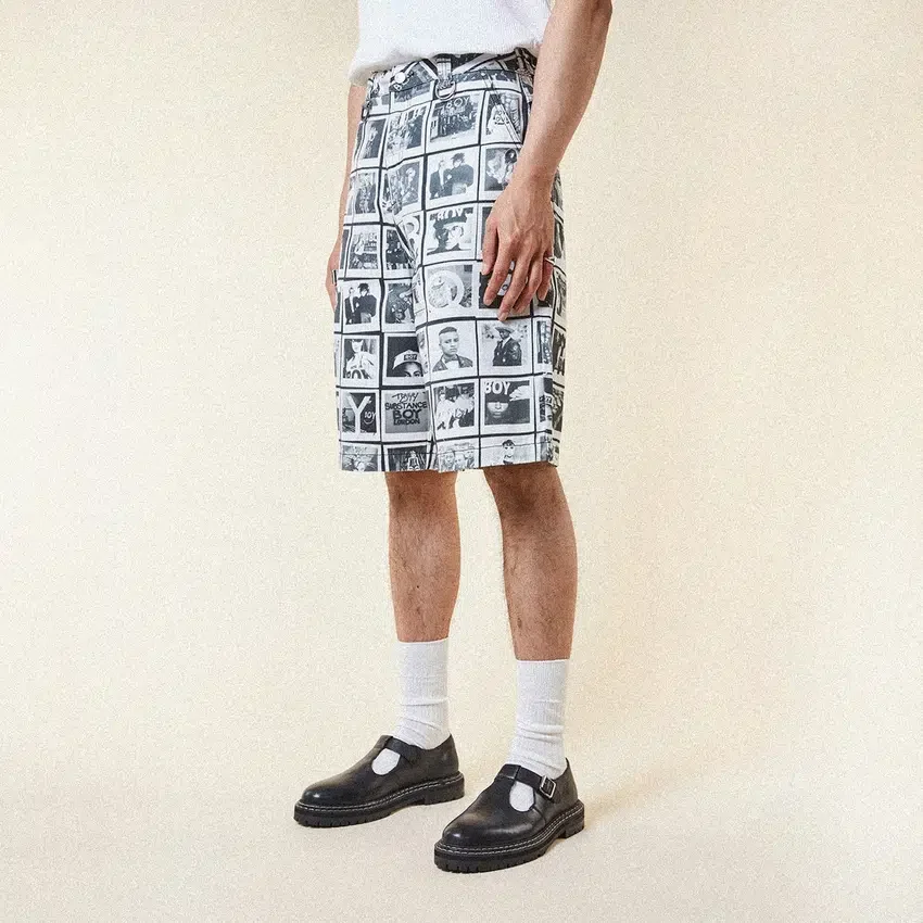 Polaroid Memories-jeansshorts