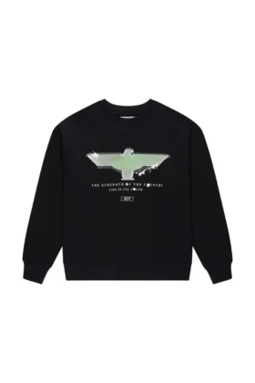 Spray Paint Eagle-Sweatshirt