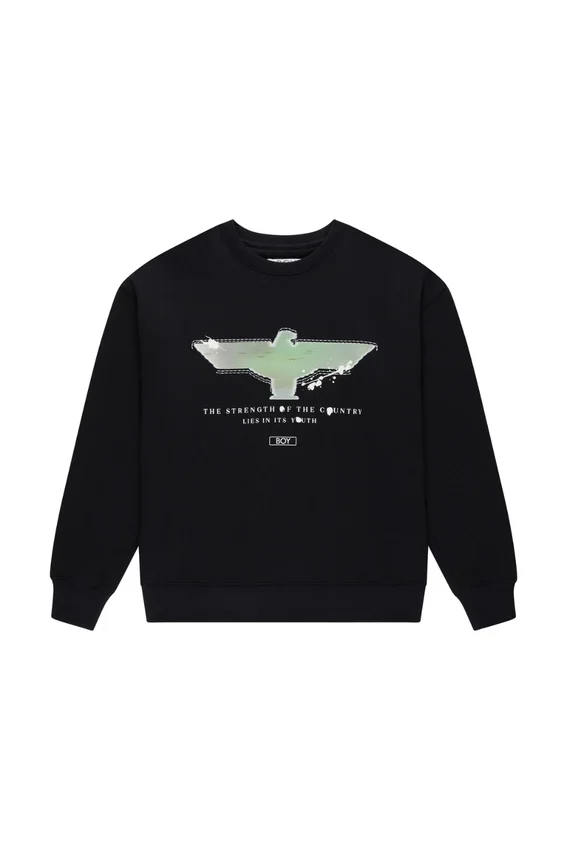 Spray Paint Eagle-Sweatshirt