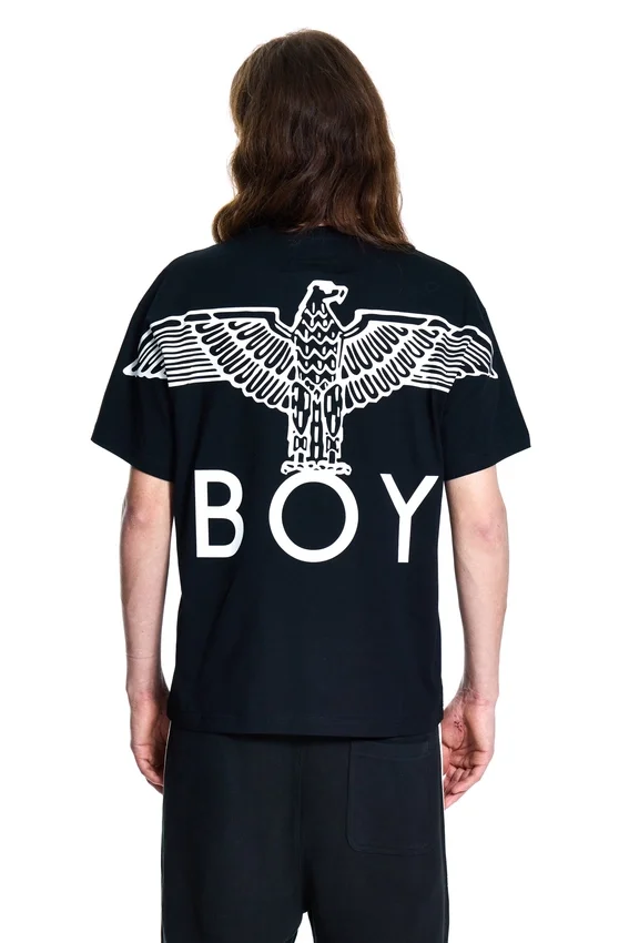 T-shirt med BOY Eagle-tryck på ryggen
