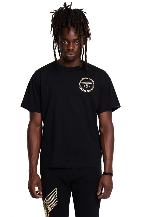 T-shirt med BOY Eagle-tryck på ryggen