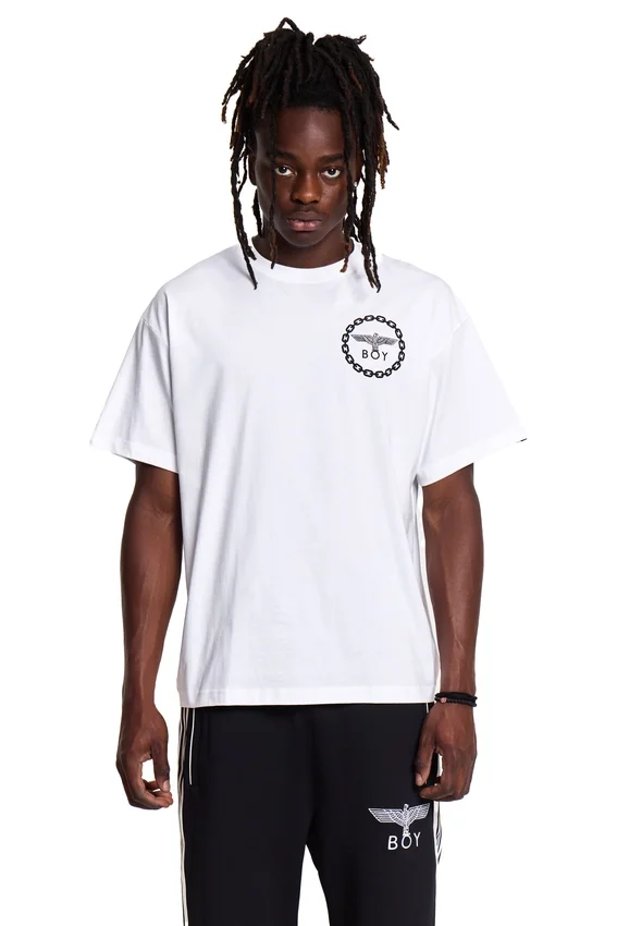 T-shirt med BOY Eagle-tryck på ryggen