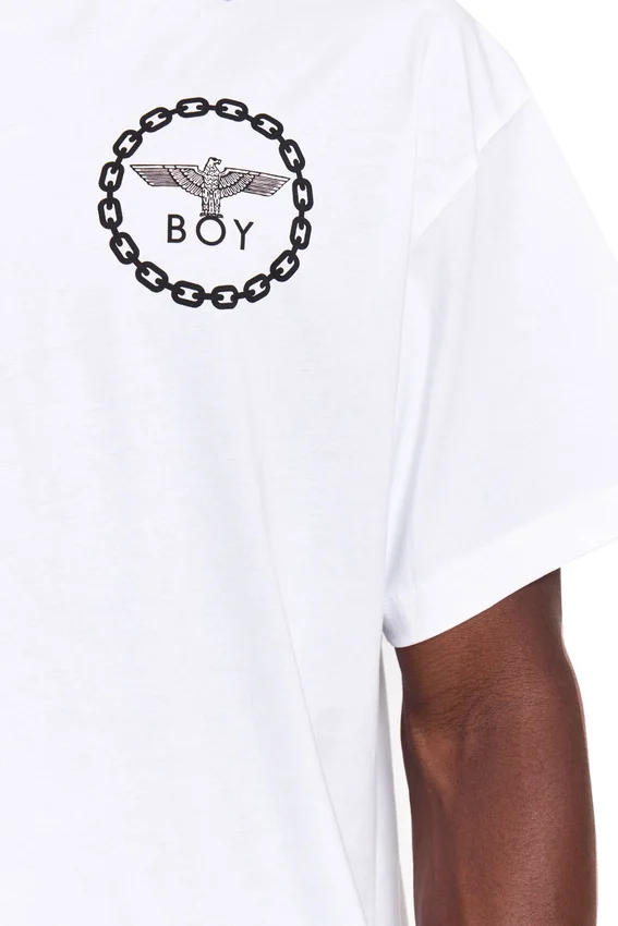 T-shirt med BOY Eagle-tryck på ryggen