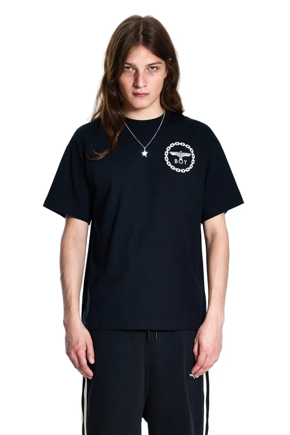 T-shirt med BOY Eagle-tryck på ryggen