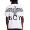T-shirt med BOY Eagle-tryck på ryggen