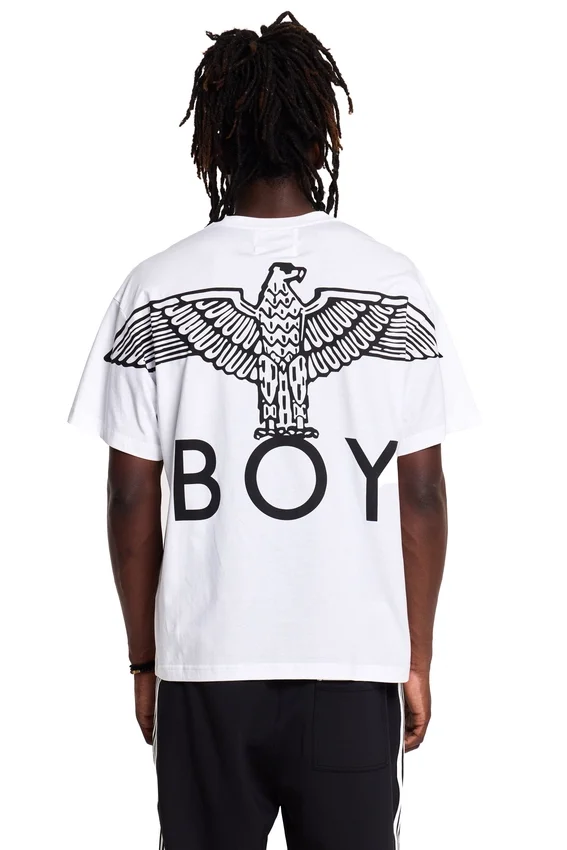 T-shirt med BOY Eagle-tryck på ryggen