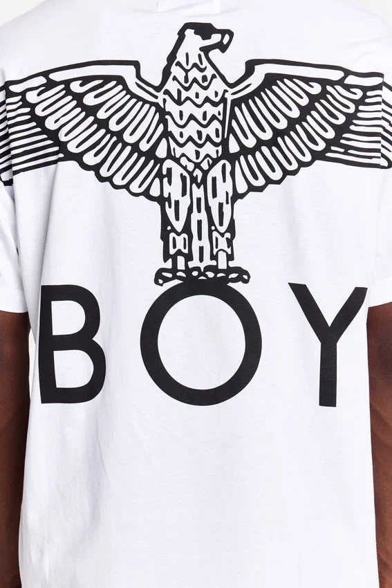T-shirt med BOY Eagle-tryck på ryggen