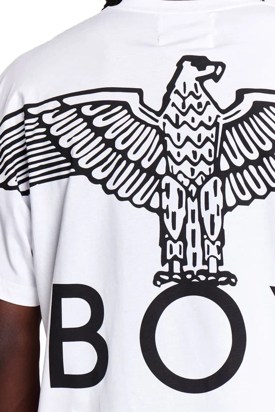 T-shirt med BOY Eagle-tryck på ryggen