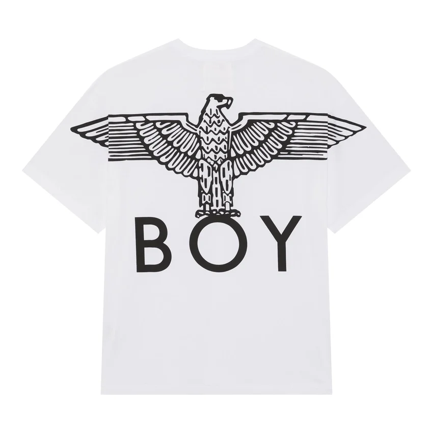 T-shirt med BOY Eagle-tryck på ryggen